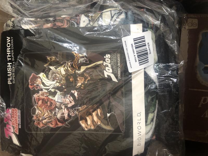 JoJo s Bizarre Adventure Stardust Crusaders Throw Blanket Hot Topic