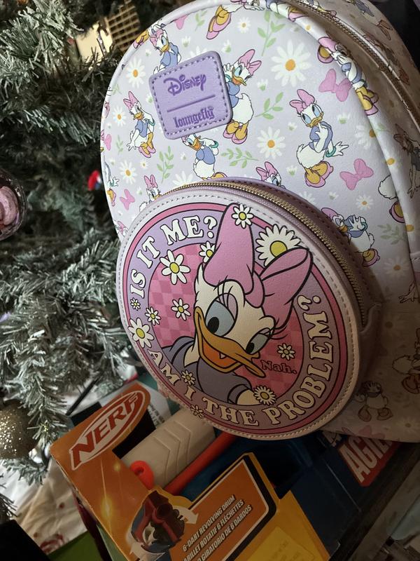 Loungefly Disney Daisy Duck Am I The Problem? Mini Backpack  display picture 2