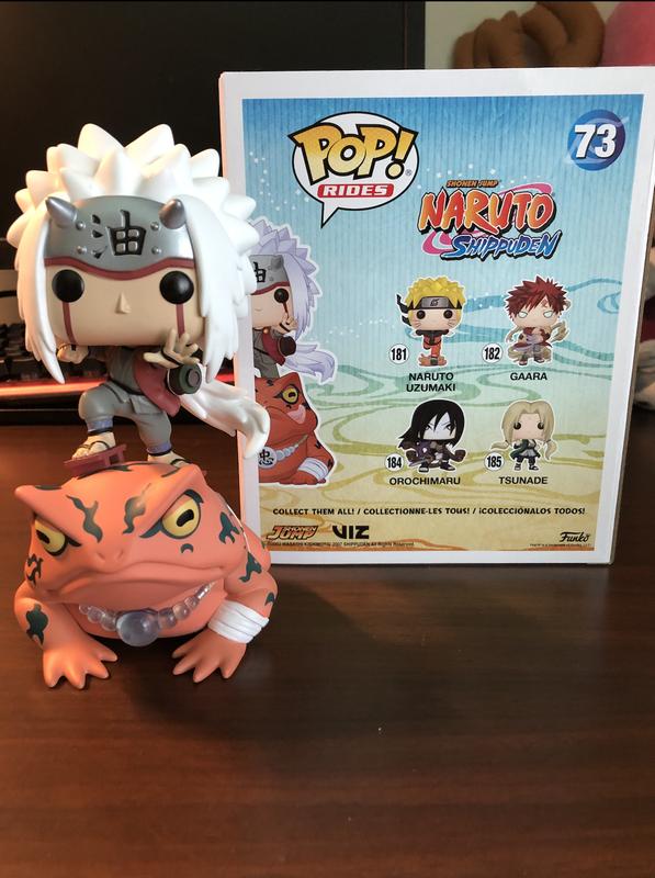 Funko Pop Desenho/Animação - Naruto Shippuden - Jiraya On Toad 73 (Hot  Topic)