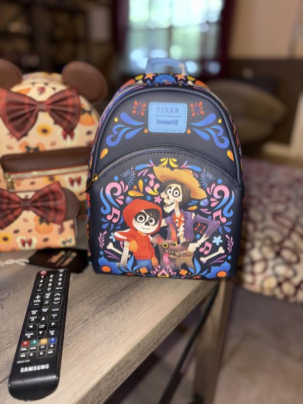 Loungefly Pixar Coco Mini Backpack | Miguel & Héctor Bag