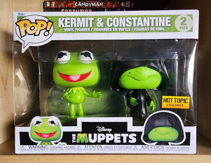 Funko Disney The Muppets Pop! Kermit & Constantine Vinyl Figure Set Hot  Topic Exclusive
