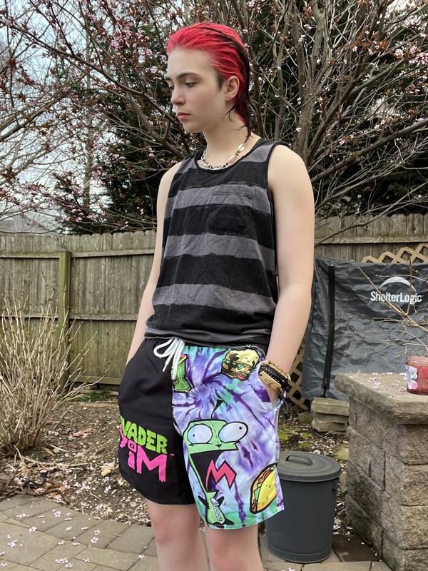 Hot topic swim trunks deals
