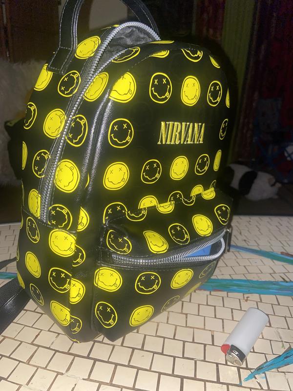 Nirvana Smile good Logo Mini Backpack