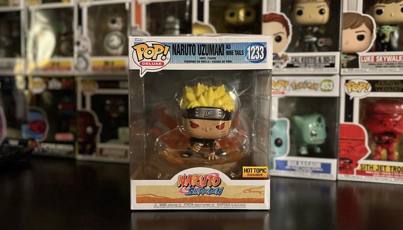 Funko Naruto Shippuden Pop! Deluxe Naruto Uzumaki As Nine
