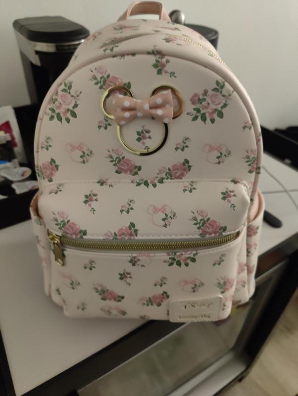 Loungefly Disney Minnie Mouse Pastel Floral Mini Backpack  display picture 3