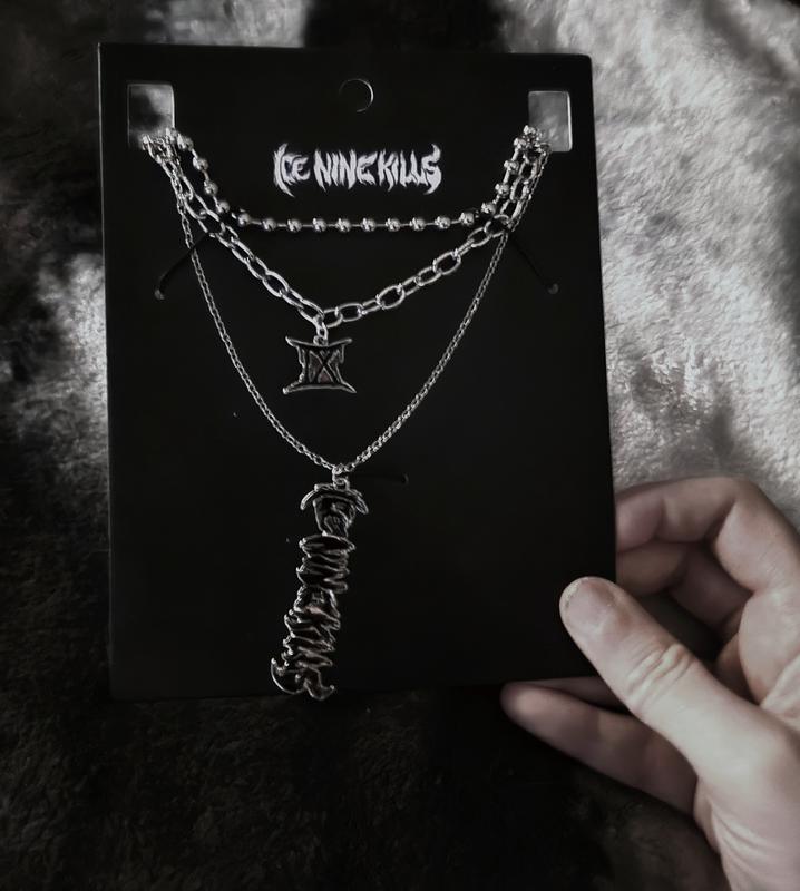 Ice Nine Kills Logo Necklace Set | Hot Topic