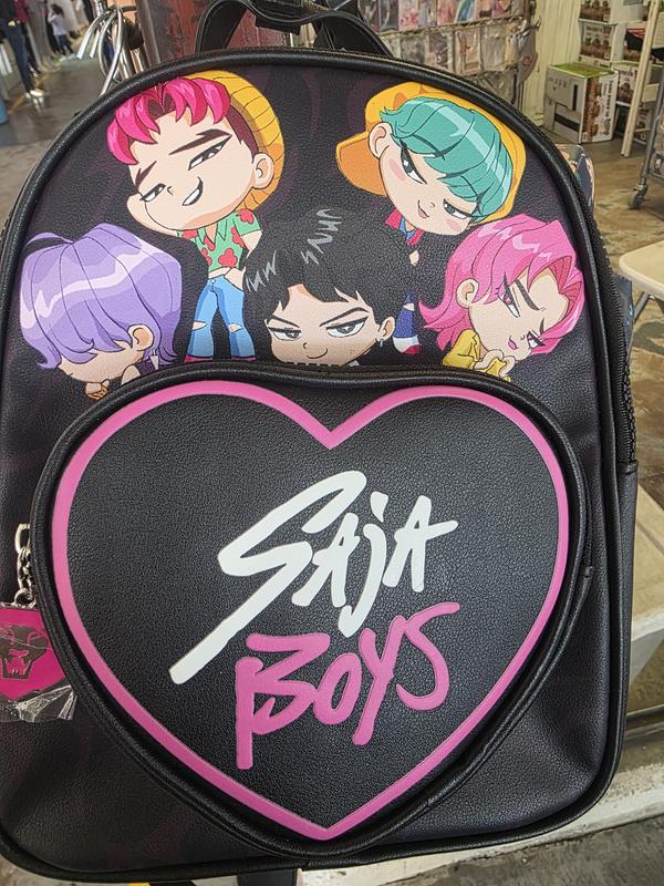 KPop Demon Hunters Saja Boys Mini Backpack | Hot Topic display picture 1
