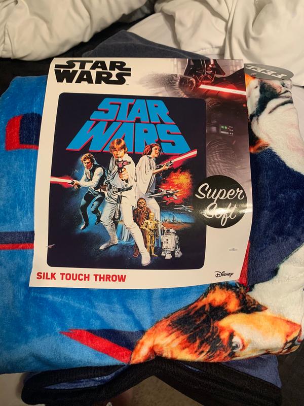 Star Wars Classic Plush Throw Blanket Hot Topic