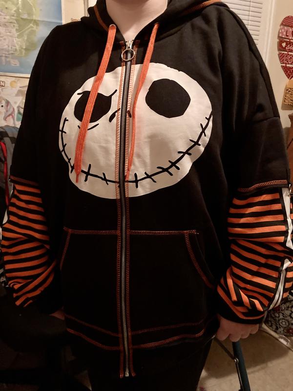 The Nightmare Before Christmas スウェットパーカー The Nightmare Before Christmas Jack Glow-In-The-Dark Hoodie