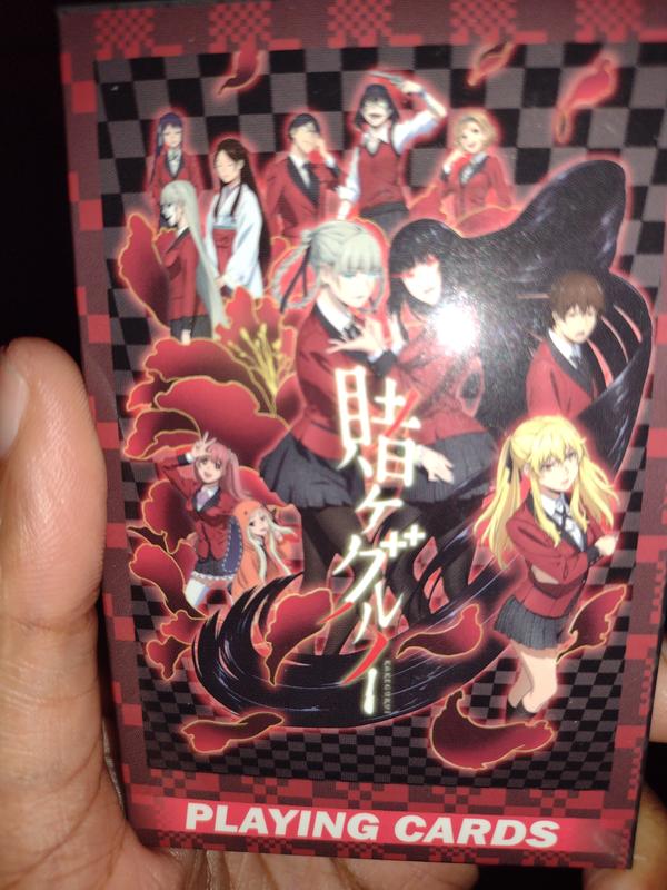 thumbnail image 2 of 54pcs Kakegurui Jabami Yumeko Playing Cards Game Cospaly Prop Gift Handmade 2 of 13