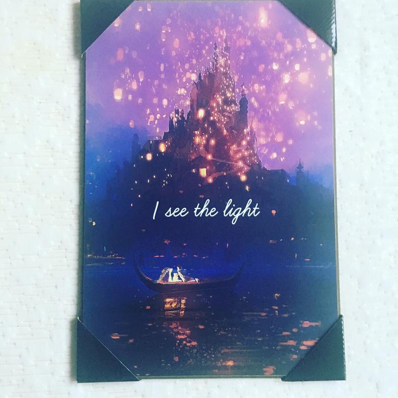 Disney Tangled I See The Light Wood Wall Art