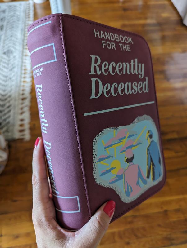 Handbook for the cheap recently deceased crossbody bag