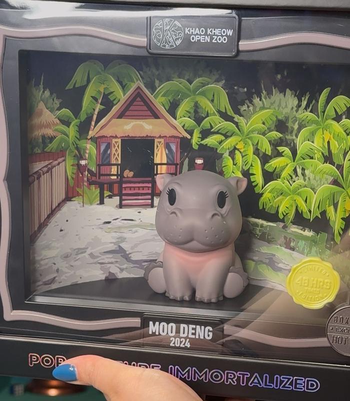 Thrilljoy Moo Deng Pix! Premium Collectible Figure | Hot Topic