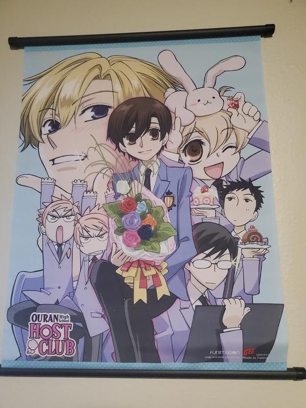Ouran High School Host Club Group Collage Wall Scroll Hot Topic