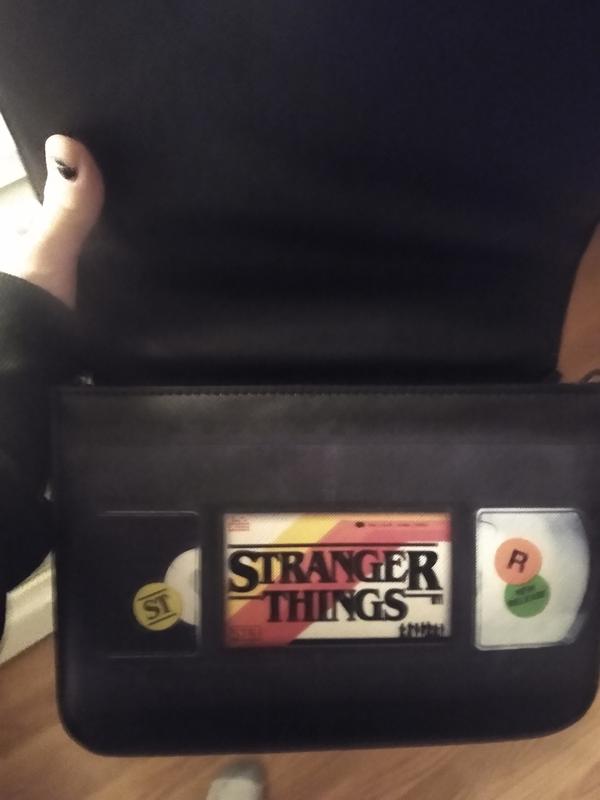 Stranger Things Bag Retro VHS Cassette Purse on sale