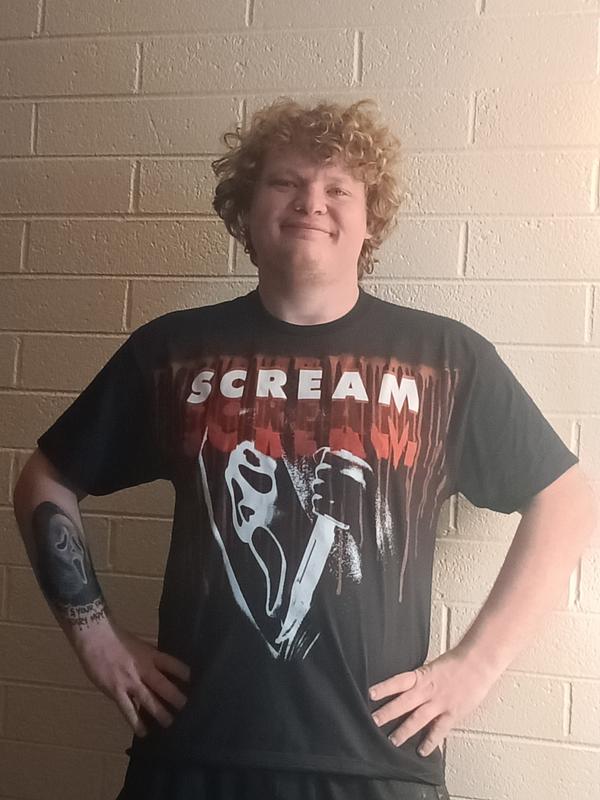 Scream Ghost Face Drip T-Shirt | Hot Topic