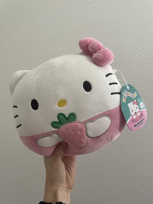 Squishmallows Hello Kitty Strawberry Plush Hot Topic Exclusive