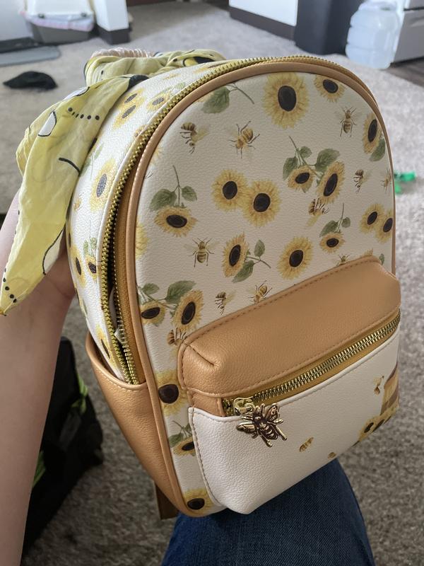 Mini backpack sunflower hot sale