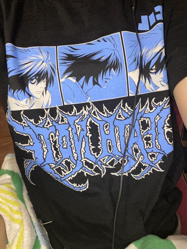 Death Note L Metal T-Shirt | Hot Topic