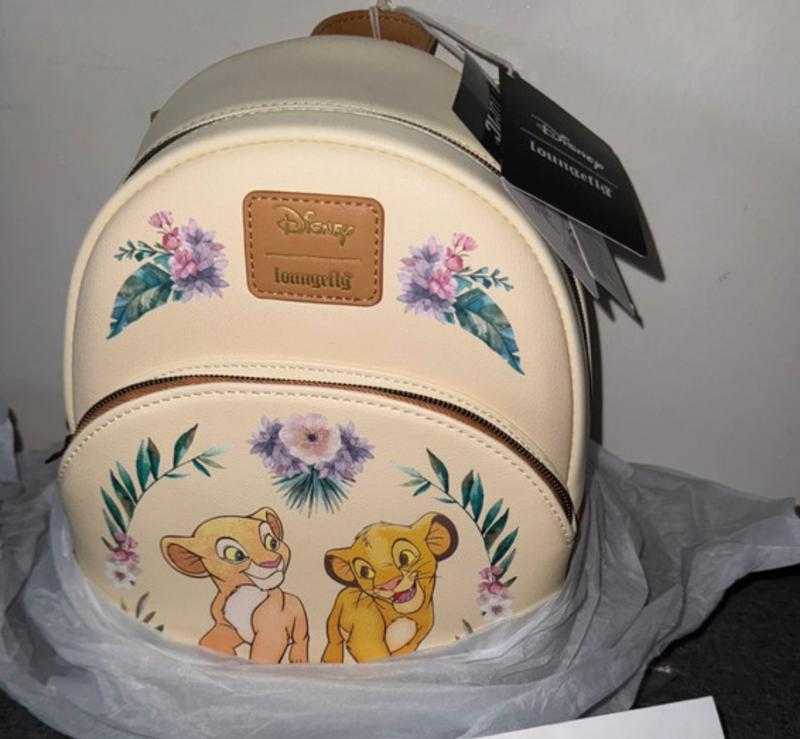 Loungefly Disney The Lion King Simba & Nala Floral Mini  display picture 1