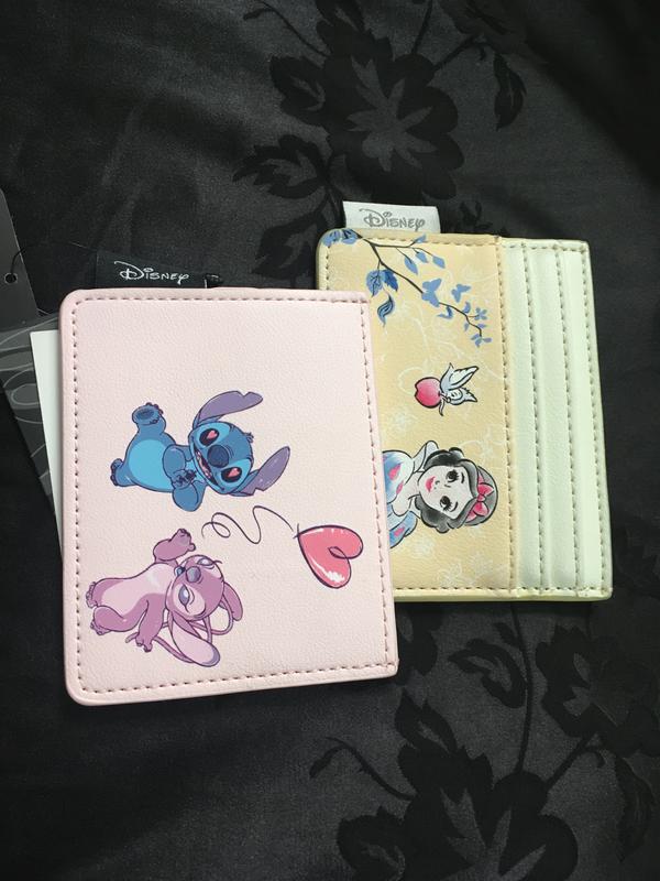 LOUNGEFLY EXCLUSIVE good STITCH HEART VALENTINES & MATCHING WALLET