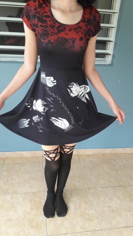 Black Butler Roses Sebastian And Ciel Dress | Hot Topic