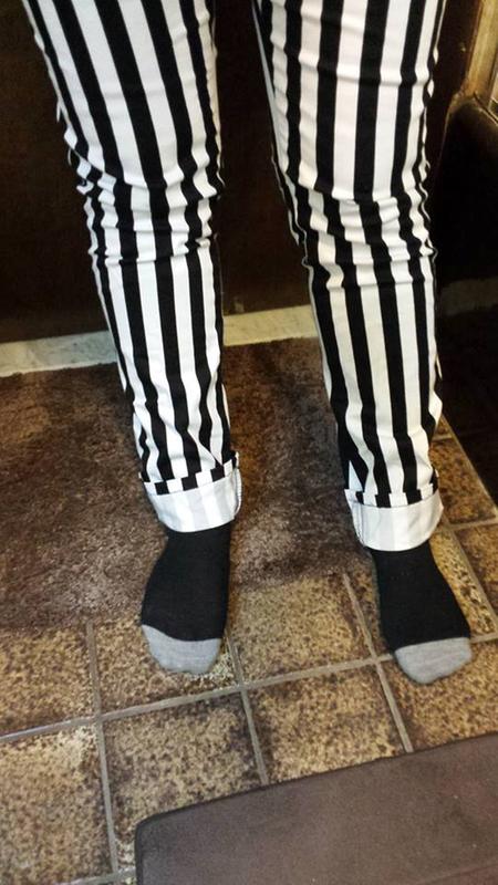 hot topic striped pants