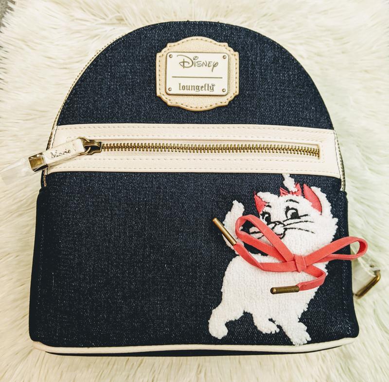 Buy Loungefly Disney Marie Denim Mini Backpack