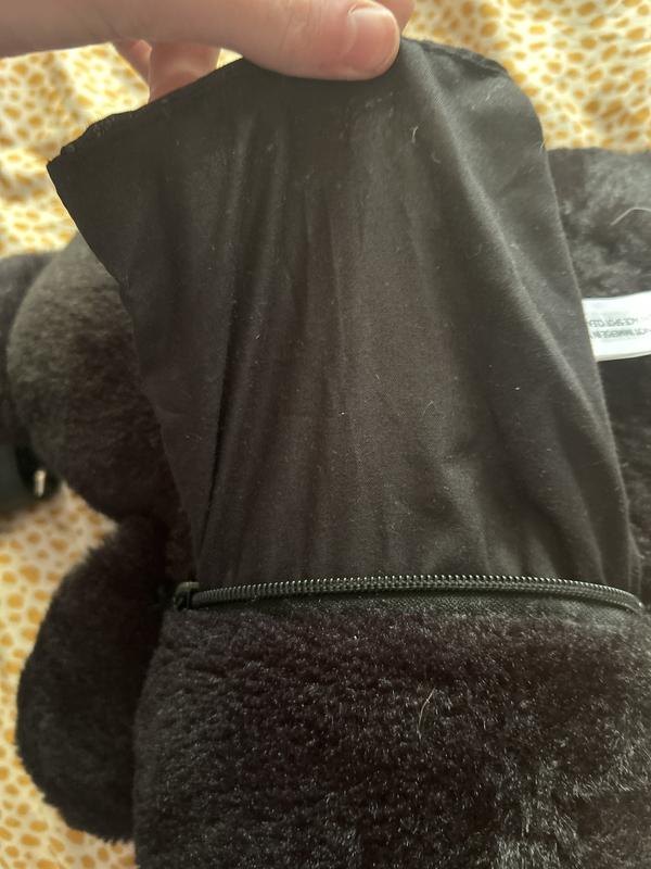 Black Double-Headed Teddy Bear Plush Backpack | Hot Topic display picture 3
