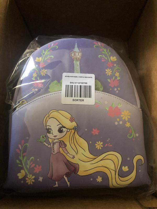 Loungefly Disney Tangled Rapunzel Dress Cosplay Mini Backpack - Merchoid