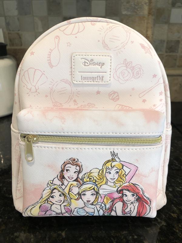 Loungefly Disney Princess Icons Mini Backpack New