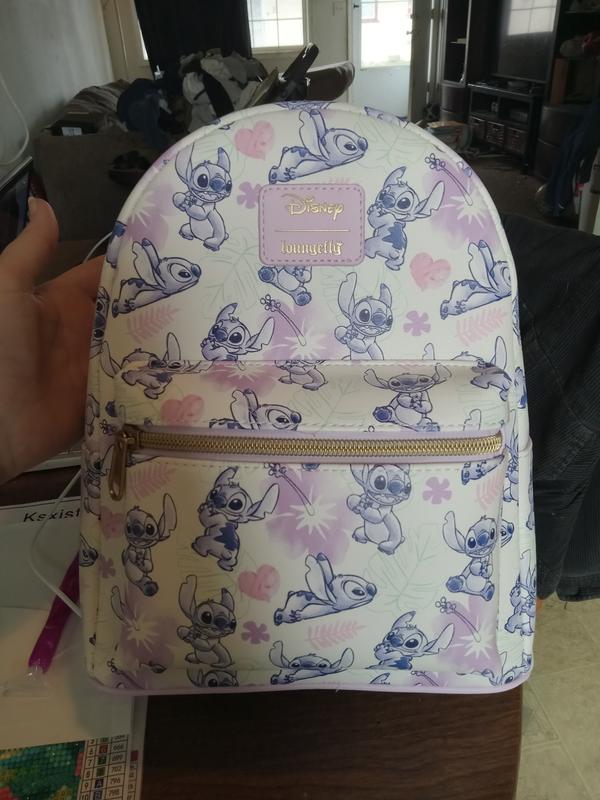 NWT Loungefly Lilo And Stich Tropical Heart mini backpack Loungefly Disney Stitch Tropical Heart Pastel Mini Backpack  main image 2