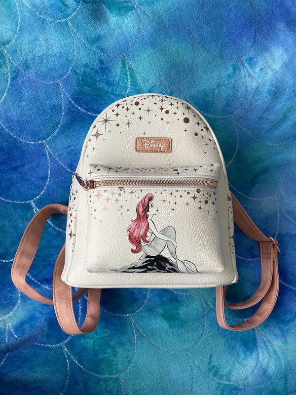 disney the little mermaid ariel tattoo art mini backpack esque all over print inspired by this Disney classic and with tonnes of space for all your thing Amazon.com | Wondapop Disney The