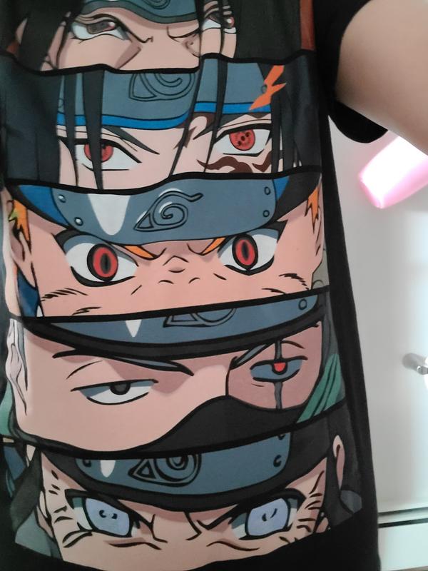 Camiseta T-Shirt Hinata Olho Eyes Anime Naruto Algodão em Promoção na  Americanas
