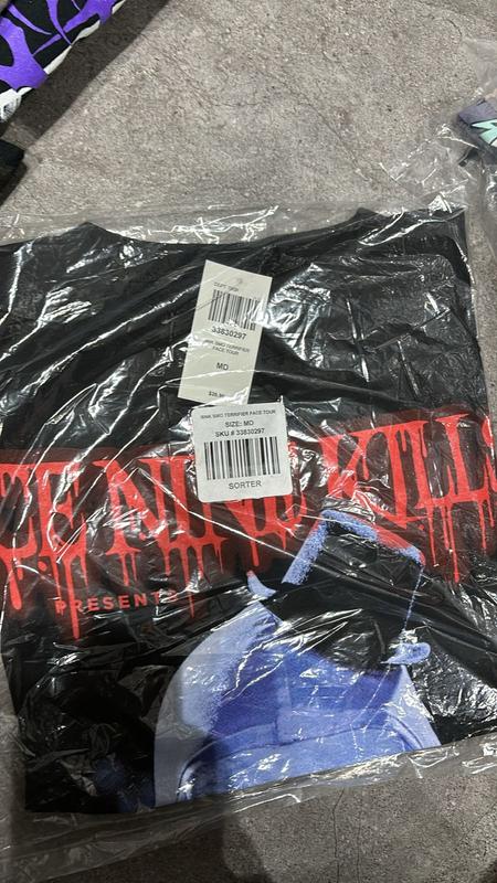 Maglietta Ice Nine Kills X Terrifier 3 | Un'opera D'arte Il Volto Del Clown | Gildan 5000 | Unisex