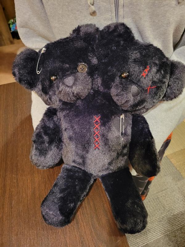 Two Headed Teddy Bear Plush Backpack Guild Of Calamity Gothic