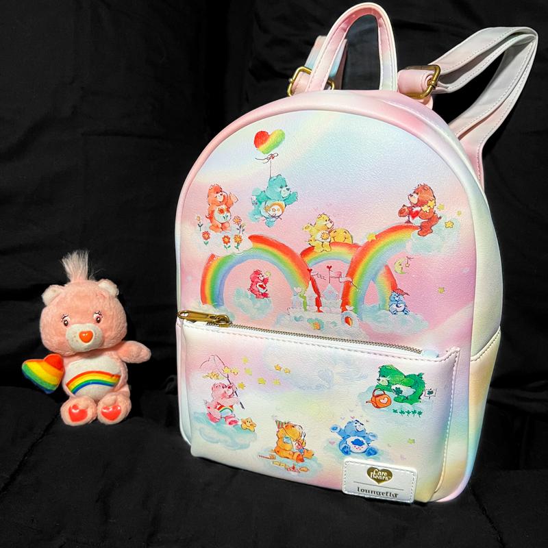 ☆Loungefly☆Care Bears Care-A-Lot Rainbow Mini Backpack Care Bears Care-A-Lot Rainbow Mini Backpack | Loungefly