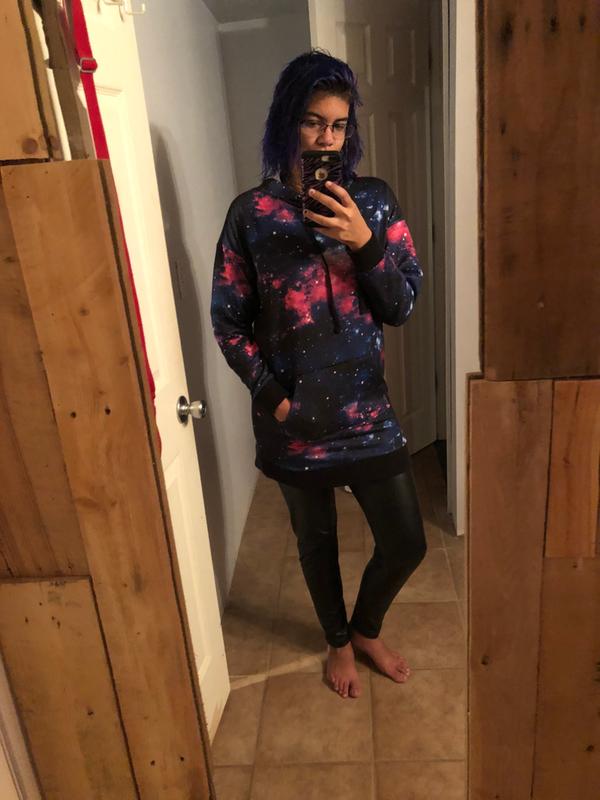 Galaxy hoodie hot hot sale topic