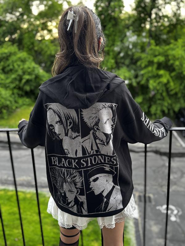 Nana Black Stones Chain Hoodie | Hot Topic