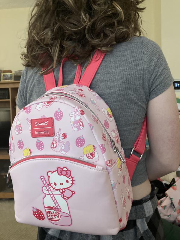 Hello Kitty Strawberry Milk Mini Backpack | Hot Topic