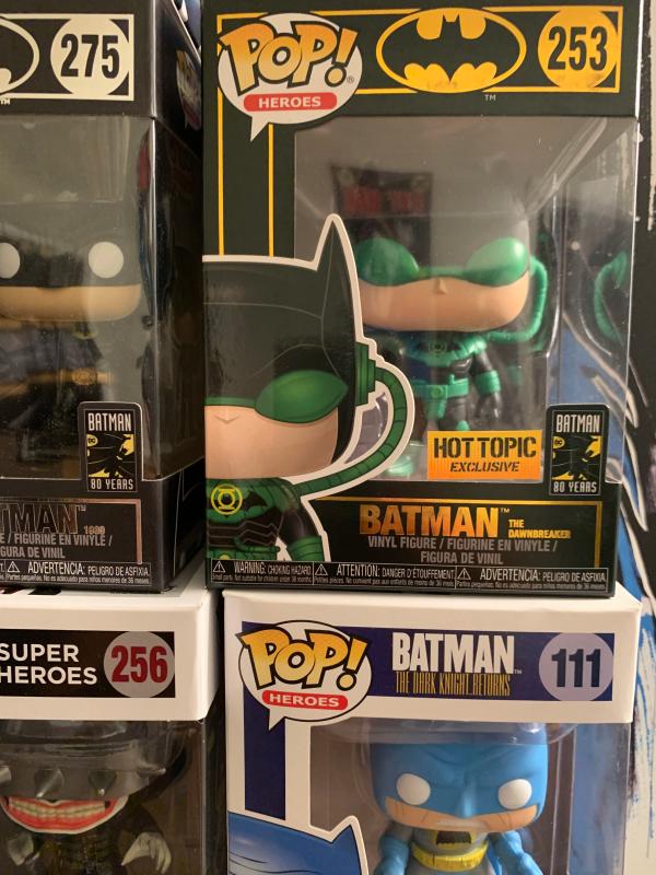 Funko DC Comics Pop Heroes Batman The Dawnbreaker Vinyl Figure Hot Topic Exclusive Hot Topic