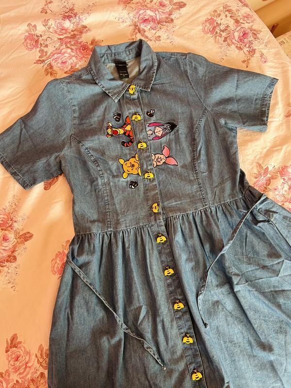 Disney Winnie The Pooh Friends Denim Dress | Hot Topic