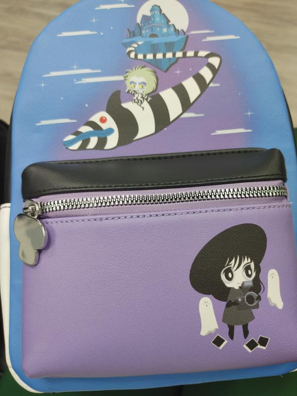 Her Universe Beetlejuice Sandworm Mini Backpack | Hot Topic display picture 1