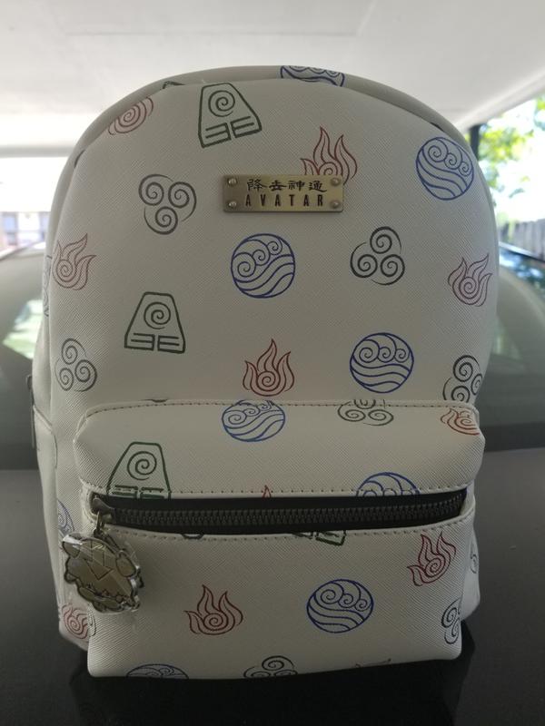 avatar: the last airbender symbols mini backpack Avatar: The Last Airbender Symbols Mini Backpack