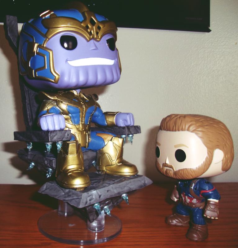 Funko Marvel Studios: The First 10 Years Pop! Thanos (With Throne