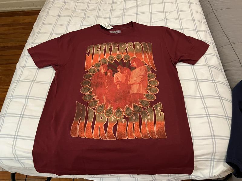 Jefferson Airplane Group Orange Gradient T-Shirt | Hot Topic