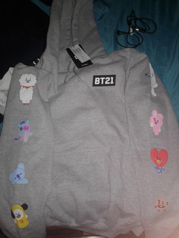 BT21 Logo Girls Hoodie Hot Topic