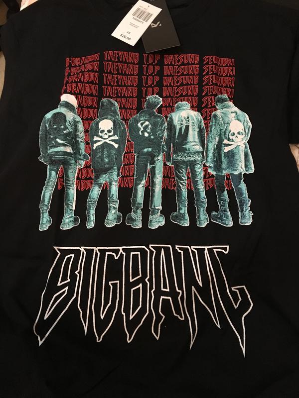 BIGBANG - NONAGON×BIGBANG COLLABORATION T-SHIRT GOODS | BIGBANG Official Site