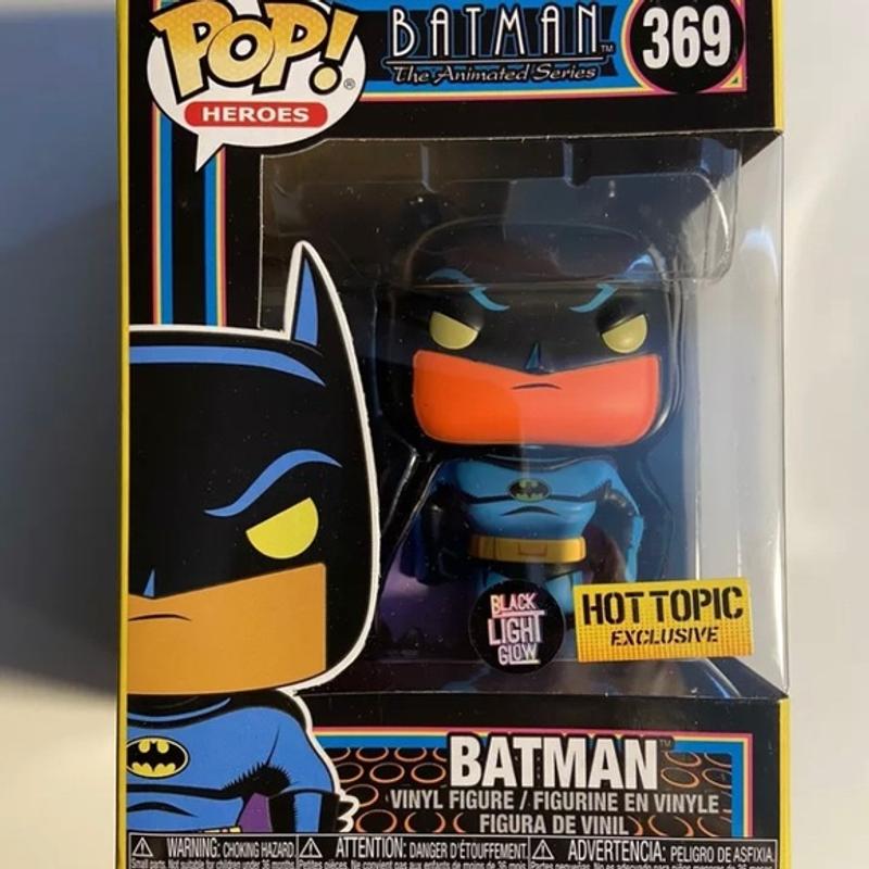 Pop! Vinyl Batman (Black Light) - Batman: The Animated Series Funko 51725 -  Funko - Pop! Vinyl - TV & Movies - Giocattoli