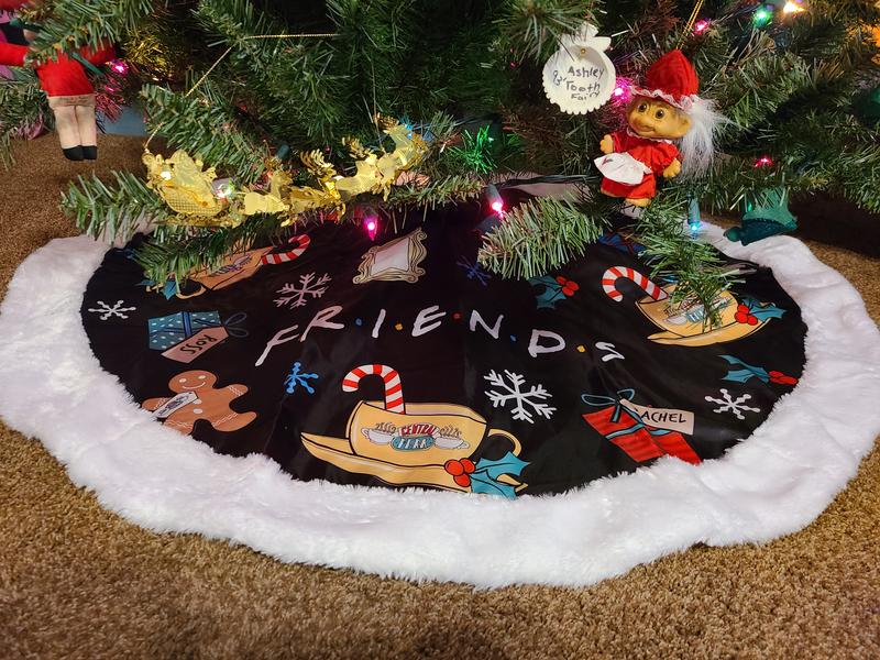 Gifts from the Pirates: A tree skirt, a tree skirt. A tree skirt
